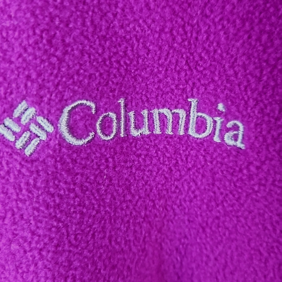 Columbia Fleece Jacket Zip Front Size L - Picture 6 of 10